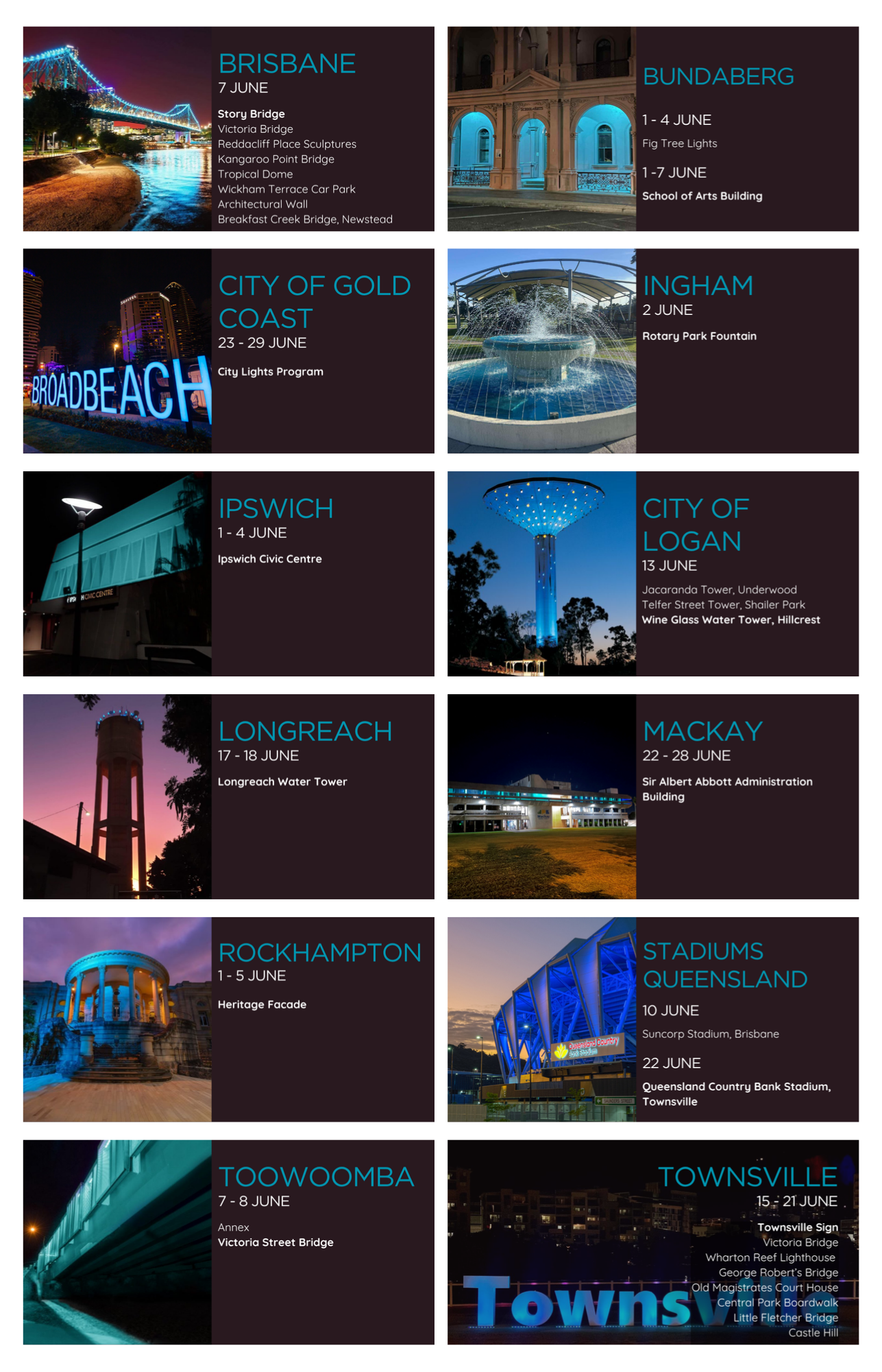 Shine A Light on Myasthenia Gravis Locations in June 2026